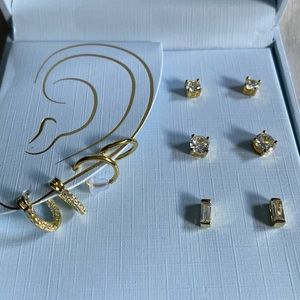 Isabella M Gold Earring Collection